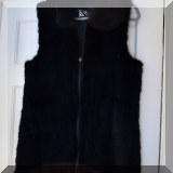 H11. Fur vest. 